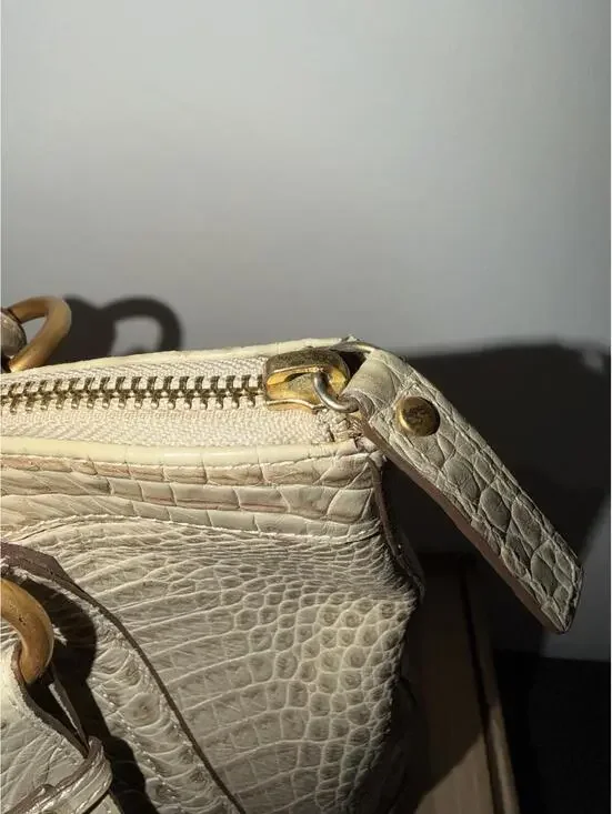 Brahmin Belinda Handbag Beige/Taupe - Picture 5 of 9